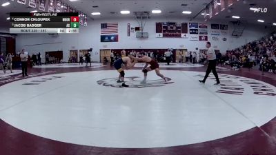 197 lbs Cons. Semi - Connor Chloupek, Concordia-Moorhead vs Jacob Badger, Augustana (il)