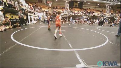 58-61 lbs Rr Rnd 3 - Crew Doty, Lexington Wrestling Club vs Coleman Dunn, Chickasha Wrestling
