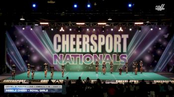 Rebelz Cheer - Royal Girlz [2026 L2 Youth - D2 - Small - B Day 1] 2026 CHEERSPORT National All Star Cheerleading Championship