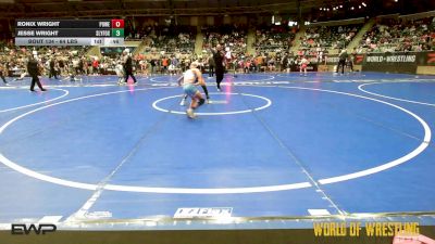 64 lbs Consi Of 8 #1 - Ronix Wright, Powerhouse Comanche OK vs Jesse Wright, SlyFox Wrestling Academy