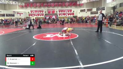 75 lbs Round 1 - Trey Kraemer, ROCORI vs Mason Stenson, PINnacle Wrestling