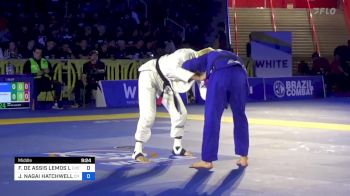 FRANCISCO DE ASSIS LEMOS LO vs JACKSON NAGAI HATCHWELL JUNIOR 2024 World Jiu-Jitsu IBJJF Championship