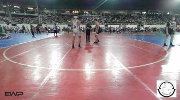 150 lbs Round Of 128 - Noe Gonzalez, Mary Golda Ross Middle School vs Eli Luckett, Enid Junior High