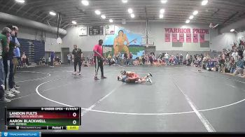 61/64/67 Quarterfinal - Landon Fults, Eastside Youth Wrestling vs Aaron Blackwell, LWC: Express