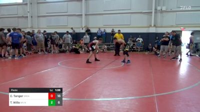 125 lbs Pools - Cole Tanger, Grease Monkeys vs Triston Wills, WV North Central Elite - Vengeance