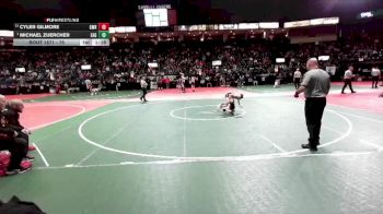 75 lbs Semifinal - Michael Zuercher, EAG2 vs Cyler Gilmore, GWRA