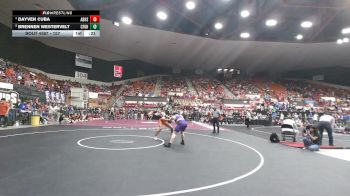 157 lbs 3rd Place Match - Dayven Cuba, Abilene HS vs Brennen Westervelt, Coffeyville-Field Kindley HS