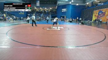 190 lbs Cons. Round 1 - Wylan Snoddy, West Springfield vs Colby Cox, Amherst County