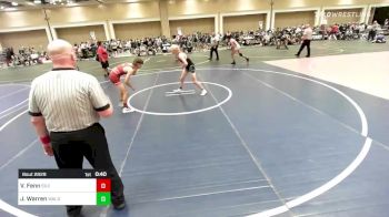 113 lbs Consi Of 16 #2 - Vonn Fenn, Silverback WC vs Jack Warren, Walden Grove HS