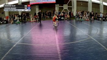 56 lbs Cons. Round 3 - Desmond Ellis, Utah vs Hudson Brandt, Nevada