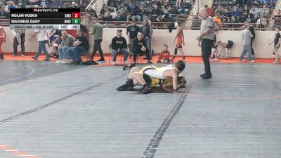 125_B lbs Round Of 32 - Nolan Huska, Greater Latrobe vs Maximus Dady, North Allegheny