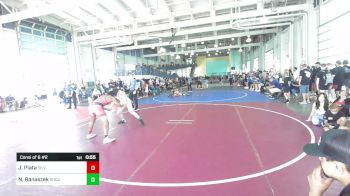 138 lbs Consi Of 8 #2 - Jayden Plata, Silverback WC vs Nathan Banaszek, SoCal Grappling