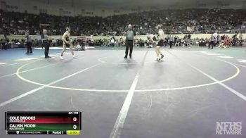 5A-144 lbs Semifinal - Calvin Moon, MacArthur vs Cole Brooks, Collinsville