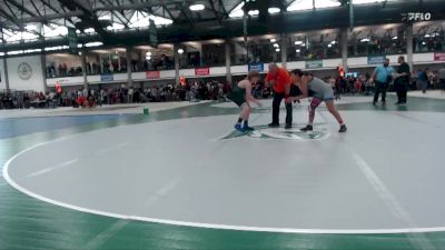 112-121 lbs Round 4 - Drake Tucker, Meridian Hawks Youth Wrestling vs Marciella Hernandez, Toss Em Up