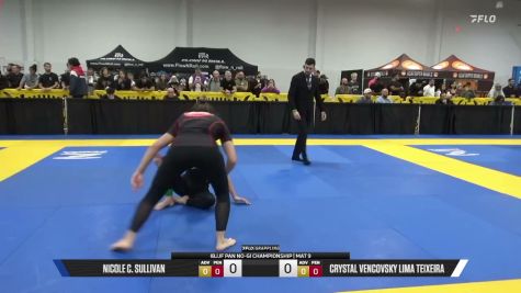 Crystal Vencovsky Lima Teixeira vs Nicole C. Sullivan 2026 Pan IBJJF Jiu-Jitsu No-Gi Championship