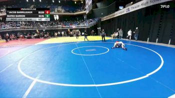 5A 106 lbs Cons. Semi - Jacob Barrilleaux, Dallas Wilson vs Mateo Barron, El Paso Del Valle