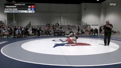 70 lbs Cons. Round 8 - Kollin Rath, Steller Trained Wrestling vs Clayton Jones, Michigan Wrestling Club