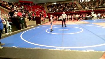 83 lbs Quarterfinal - Kolt Karriman, Grove Takedown Club vs Bradley Richards, Berryhill Wrestling Club