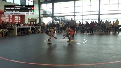 120 lbs Quarterfinal - Keaton Schmid, DC Elite vs Isaac Lucero Jr, Big Game Wrestling Club