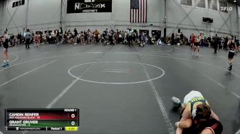 92 lbs Round 1 (4 Team) - Camdin Renfer, Mat Assassins Black vs Grant Gruver, Headhunters