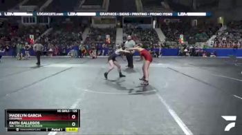 125 lbs Cons. Round 2 - Faith Gallegos, WR- Topeka Blue Thunder vs Madelyn Garcia, Columbus