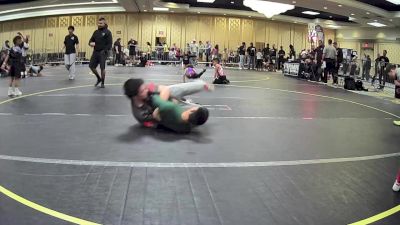 58 lbs Consi Of 16 #2 - Willie Mann, Gold Rush Wr Ac vs Kole Thomsen, Fighting Squirrels WC