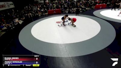 135 lbs Placement Matches (16 Team) - Eliana Grimes, OCWA-FR vs Mariah Gonzalez, BAWA-FR