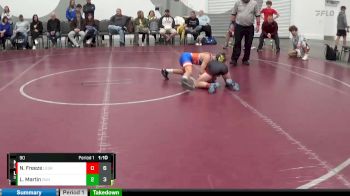 90 lbs Round 1 (8 Team) - Nic Freeze, Legacy Red vs Layne Martin, Dundee Wrestling (MI)