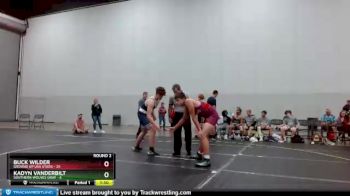 167 lbs Round 2 (4 Team) - Buck Wilder, Ground Up USA Studs vs Kadyn Vanderbilt, Southern Wolves Gray