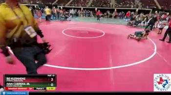 65 lbs Semifinal - Ivan Cabrera Jr., Kaizen Wrestling vs Bo Kleinhenz, Pitbull Wrestling