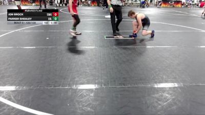 125/135 Round 1 - Jon Brock, The Storm Wrestling Center vs Parker Shealey, Colosseum