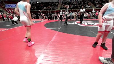 75 lbs Quarterfinal - Braxton Lemmons, Barnsdall Youth Wrestling vs Spencer Madewell, Collinsville Cardinal Youth Wrestling