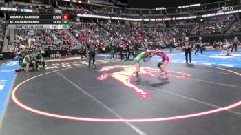 G110-5A Champ. Round 1 - Arianna Sanchez, Ponderosa Girls vs Allison McDaniel, Falcon Girls