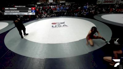 115 lbs Mariana Gonzalez, CVWA - Central Valley Wrestling Association vs Evelyn Lopez, IEWA - Inland Empire Wrestling Association