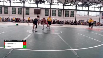 125-131 lbs Quarterfinal - Carter Skoff, Morris vs Cort Pentecost, Lincoln Community High School