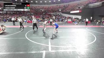 145 lbs Semifinal - Jason Heiser, RT Elite Wrestling vs Dylan Sardina, Jr Huskies