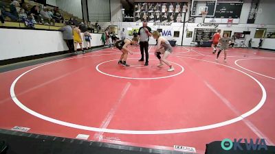 140 lbs Consi Of 4 - Cooper Hooker, Salina Wrestling Club vs Jordan McKinney, Wagoner Takedown Club