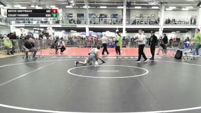 112 lbs Round Of 16 - Bryce Grzywacz, Amity vs Colby Farmer, Nomadic Yetis