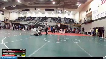 285 lbs Cons. Round 4 - Jackson Sarjent, Brownsburg Wrestling Club vs Perris Green, Warren Wrestling Academy