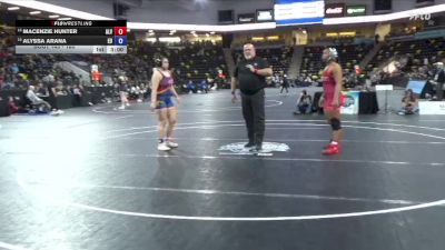 180 lbs Champ. Round 1 - Macenzie Hunter, Alvernia vs Alyssa Arana, Emmanuel University