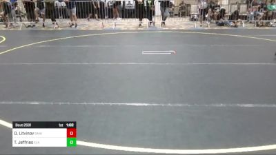 89 lbs Semifinal - Danil Litvinov, Savage House WC vs Tyler Jeffries, Elk Grove Wr Ac