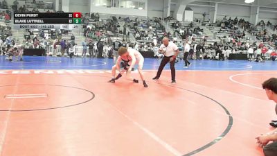 145 lbs Consi Of 128 #2 - Devin Purdy, SC vs Blake Luttrell, KY