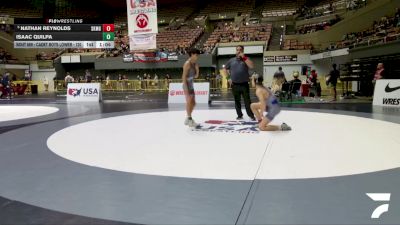 Cadet Boys Lower - 120 lbs Champ. Round 2 - Declan Shea, Sutter Union High School Wrestling vs Noah Montoya