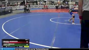 126 lbs Cons. Semi - Owen Greslick, Louisa County vs Braden Henderson, Blacksburg