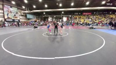 124 lbs 7th Place Match - Brooke Warejcka, Canton vs Bryleigh Larson, Big Game Wrestling Club