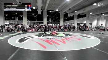 Senior Women Freestyle FS - 57 lbs Cons. Round 3 - Carissa Qureshi, USOPTC Women's Resident Freestyle Program vs Sara Sterner, Cardinal WC