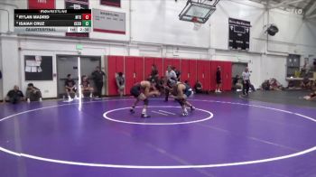 133 lbs Quarterfinal - Rylan Madrid, Mt. Sac vs Isaiah Cruz, Cerritos College