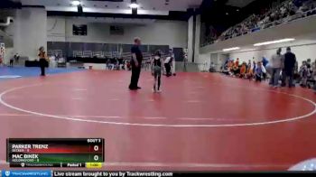 65 lbs Quarterfinals (8 Team) - Parker Trenz, Becker vs Mac Binek, Holdingford