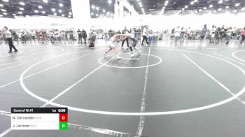150 lbs Consi Of 16 #1 - Nathaniel Cervantes, Takedown Industries vs Jeremy Lorimor, Mile High WC