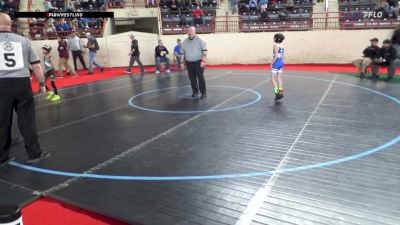 55_B lbs Consi Rd 1 32 #2 - Carter Abbey, Harborcreek vs Javeson Flory, Lancaster